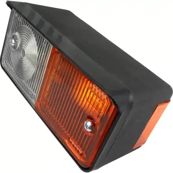 Cyklosvítilna Přední světlo levé plast s blinkrem W06L | 80.350.987; 07110018; 5055746/0 | AGROAD