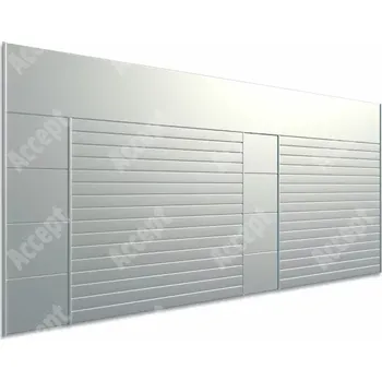 Informační tabulka Hlavní orientační tabule ACS 014 (1218 x 656 mm) - stříbrná tabule