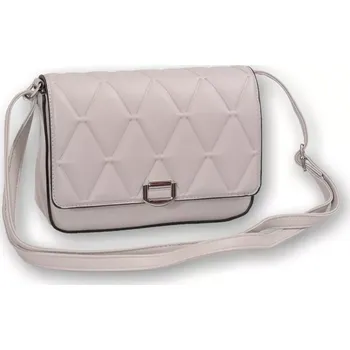 Kabelka Dámská šedá malá elegantní crossbody kabelka David Moda O1456