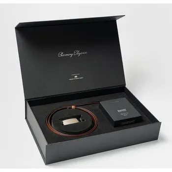 Pánský parfém BANDI Luxusní dárková kazeta – Parfemová voda BANDI Aprimé For Men a opasek AUTOMAT 81 Maron, 095 cm 100 ml