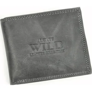 Peněženka Pánská peněženka Wild N0035-CHM RFID černá