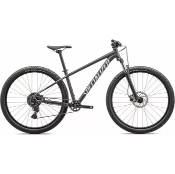 Horské kolo Specialized Rockhopper Sport 29 SATIN BLACK LIQUID METAL / WHITE, velikost S