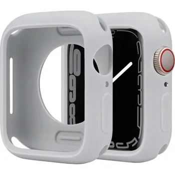 Pouzdro na mobilní telefon Ochranné silikonové pouzdro pro Apple Watch 42mm / 44mm - šedé