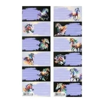 Set školních potřeb Naklejki na zeszyt Horse (25szt)