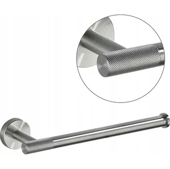 Držák na ručník REA VĚŠÁK NA RUČNÍK 6610A MODERN BRUSH NICKLE