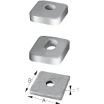 Tesařské kování SIMPSON podložky 40x50x10.0 žár. pozink ( US40/50/10G-B )