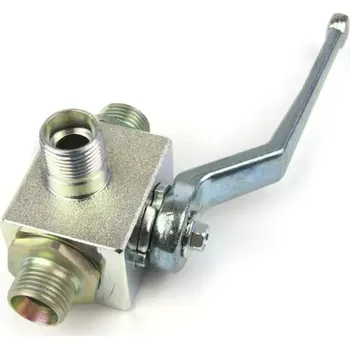 Ventil Kulový kohout - M18x1,5 trojcestný s L vývrtem BKH-3L 12L DN-10 | TZ099776 | AGROAD