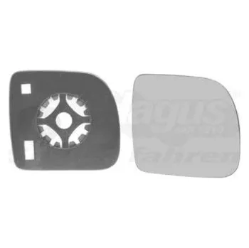 Autosklo Sklo do zrcátka, vnější zrcátko VAN WEZEL 4310832