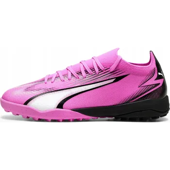 Kopačky Fotbalová obuv PUMA Ultra Match TT jedovatě pink / puma bílá / puma černá 44.5
