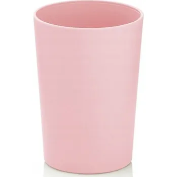 Držák na kartáček STOJÍCÍ KELÍMEK NA KARTÁČKY RŮŽOVÝ KELA MARTA