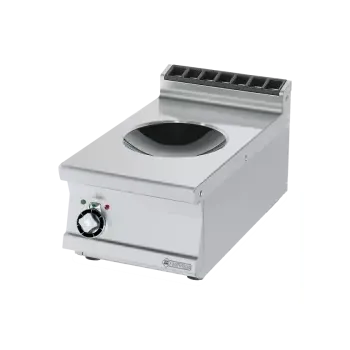 Sporák RM GASTRO Sporák indukční wok elektrický 1x plotýnka bez podestavby 400 V | RM - PCIWT-74ET