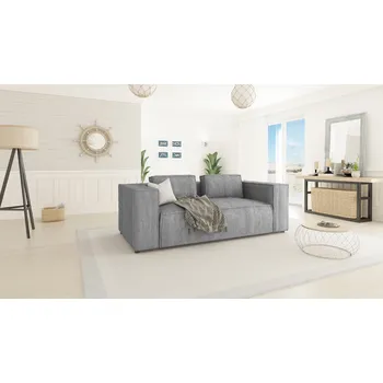 Sedací souprava Pohovka pro 2 CLOE S2 Barva: Šedá