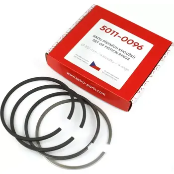 Píst motoru ZETRA Sada pístních kroužků průměr 102/4kr | 5011-0096 | AGROAD