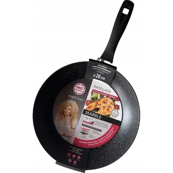 Pánev Tradiční pánev MG Home MARBLE 28 cm s nepřilnavým povrchem