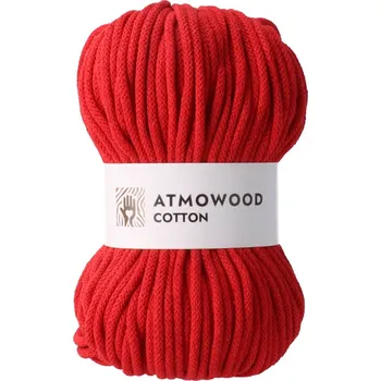 Příze cotton 5 mm - červená