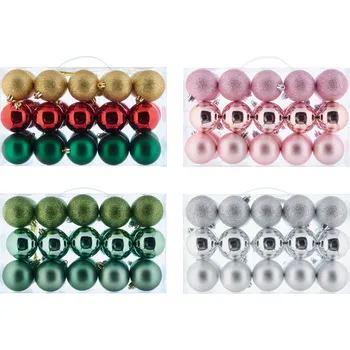 Vánoční dekorace LIVARNO home Ozdoby na vánoční stromek, 30dílná sada