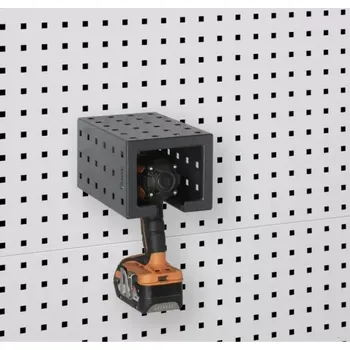 Dílenský stůl Držák na vrtačku s poličkou