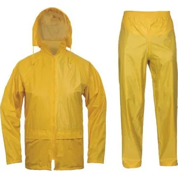 pracovní souprava CARINA oblek s kapucí žlutá - XXL