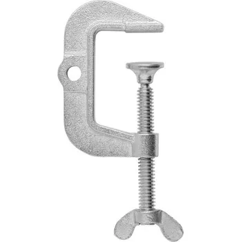 Truhlářská svěrka Bessey CP-F - Svěrka šroubová "C" pólová, zemnící svářečská CPF do 50 mm čelist 30 mm