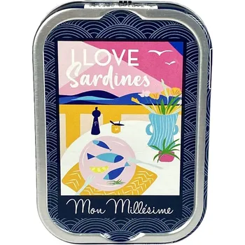 konzervovaná ryba La Perle des Dieux La Perle Francouzské sardinky "LOVE SARDINE" 115g
