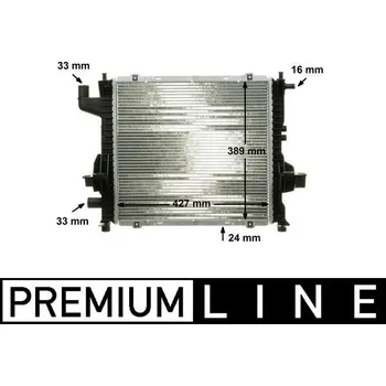 Chladič motoru Chladič, chlazení motoru MAHLE CR 153 000P