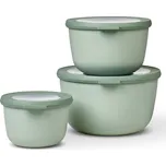 Set misek Cirqula, 500+1000+2000ml, Mepal, světle zelený