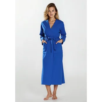 Dámský župan Bavlněný župan Melissa tmavě modrý XXL