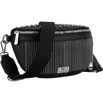 Ledvinka Stylová, dámská kabelka z ekokůže Barva: Černá