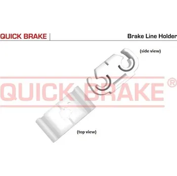 Držák, brzdové vedení Quick Brake W
