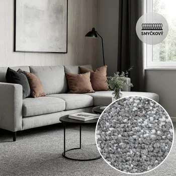 Koberec Metrážový koberec MARBLE 74 Označení šíře role: 4 m