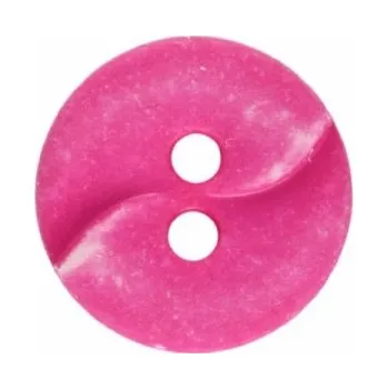 Knoflík Knoflík 225887 halenkový růžový - Růžová, 1,3 cm
