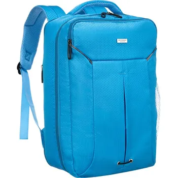 Sportovní batoh polyesterový cestovní batoh ideální pro příruční zavazadlo Barva: Modrá