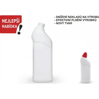 WC čistič Lahev WC MARTINA 750ml 45g bílá (bez průhledítka)-zavit FM 595 Barva: Modrá, Balení: 1 kus