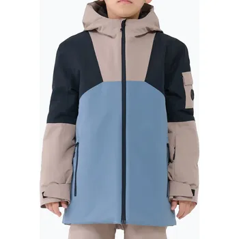 Chlapecká bunda Dětská snowboardová bunda 4F M0837 light brown