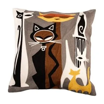 Povlak na polštářek Pletený bavlněný návlek na poštář 45 x 45 cm, 1/50