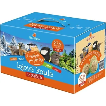 Pro ptáka Ptačí mls Koule pro ptáky v síťce, 90 g, 30 ks&nbsp;26600007