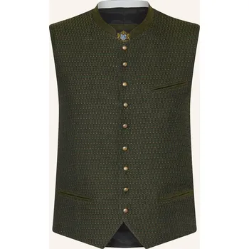 Pánská bunda Hammerschmid Pánská Krojová Vesta Steffen, tmavě zelená, 58