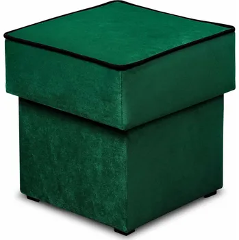 Pohovka Merida puf s úložným prostorem Tmavě zelená