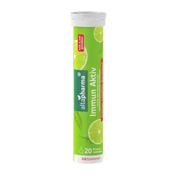 altapharma Šumivé tablety se zinkem, selenem a vitaminy C, A a D, doplněk stravy 20 ks