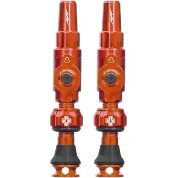 Komponent pro jízdní kolo Muc-Off Big Bore Lite bezdušové ventilky oranžová 45 mm