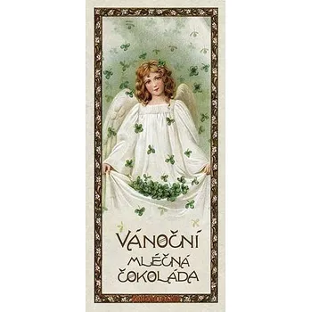 Čokoláda Bohemia Gifts Vánoční mléčná čokoláda 10 g