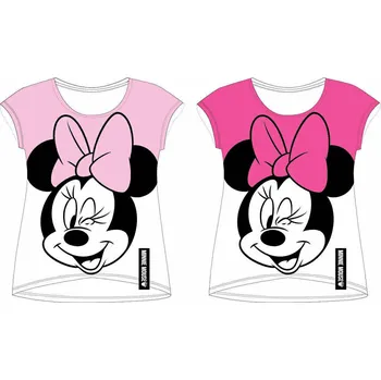 Eplusm Minnie mouse tričko s krátkým rukávem Barva: Fialová, Velikost: 104