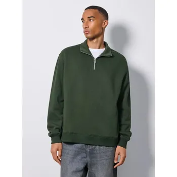 Pánská mikina Mikina se stojáčkem - M - House - tmavozelený - 503FX-79X