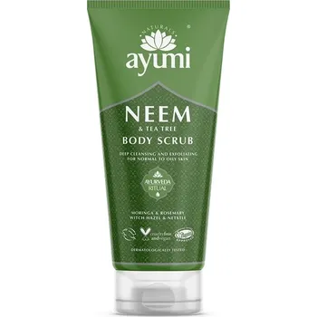 Tělový peeling Tělový peeling s neemem a tea tree 200 ml