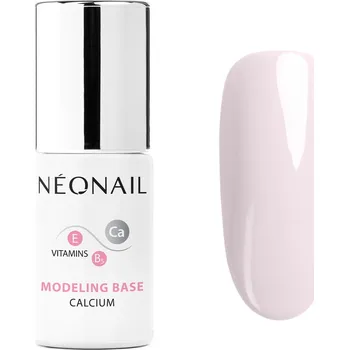 Lak na nehty Gelová báze Modeling Base Calcium Basic Pink 7,2 ml
