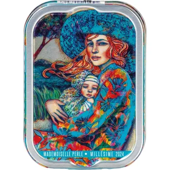 konzervovaná ryba La Perle des Dieux La Perle Francouzské sardinky "Slečna Perle a narození Ulysse", 115g