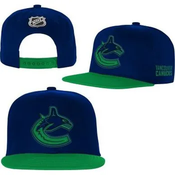 Kšiltovka Outerstuff Dětská kšiltovka Vancouver Canucks NHL Essentials Flatbrim Snapback