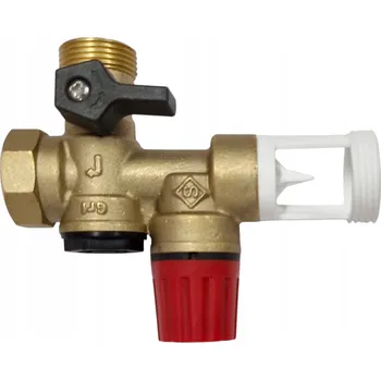 Bojler Bezpečnostní skupina pro ohřívač vody (bojler) s nerezovým hrdlem 3/4" SOMATHERM