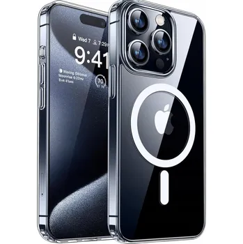 Pouzdro na mobilní telefon Zadní Kryt Erbord pro Apple iPhone 15 Pro Max bezbarvý