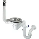 Deante "sifon pro jednodřez granitový, 3,5"", bez výpusti click-clack" ZXY_9949